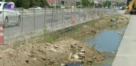 Bakıda ötən ildən qazılan yol niyə bərpa edilmir? - VİDEO