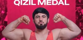 Güləşçimiz Avropa çempionu oldu