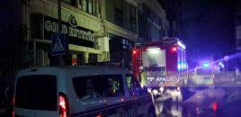 Nərimanovda çoxmərtəbəli binanın zirzəmisində yanğın - Sakinlər təxliyə olundu