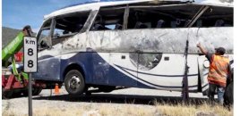 Tehranda avtobus polis maşınları ilə toqquşdu - Yaralılar var