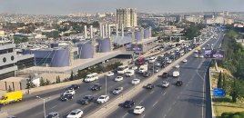 Paytaxtın bəzi küçələrində sıxlıq müşahidə olunur