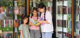 Şuşanın mərkəzində günəş enerjisi ilə işləyən "Kitab dayanacağı" istifadəyə verildi