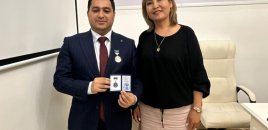 Fərid Şahbazlı Qazaxıstanda beynəlxalq mükafata layiq görüldü - FOTOLAR