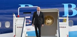 İlham Əliyev Almaniyaya səfər etdi - FOTOLAR