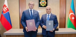 Azərbaycan və Slovakiya arasında saziş imzalanıb - FOTO