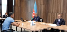 Nazir Anar Əliyev Zəngilanda vətəndaşları qəbul edib