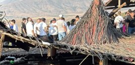 Göygöldə Yaylaq Festivalında çardaq uçdu - Xəsarət alanların adları