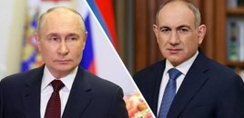 Putin və Paşinyan telefonla danışdı