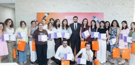 Unibank jurnalistlər üçün təlim təşkil etdi - FOTOLAR