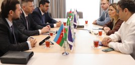 ATB rəhbərliyi Visa nümayəndə heyəti ilə görüş keçirdi - FOTOLAR