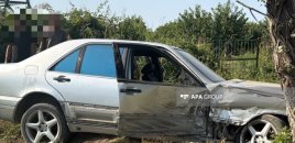 “Mercedes”lə “KamAZ” toqquşdu - Xəsarət alan var