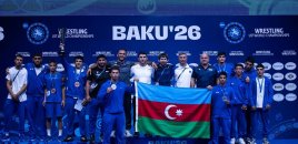 Güləş millimiz dünya çempionatında ikinci yeri tutdu
