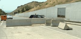 Sürüşmə səbəbindən bağlanan yol nə vaxt açılacaq? - VİDEO