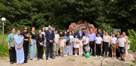 “Şəhid övladlarının intellektual inkişaf proqramı” layihəsi çərçivəsində təşkil edilən iki günlük yay düşərgəsi başa çatıb