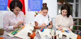Birinci xanımlar reabilitasiya mərkəzi ilə tanış olublar