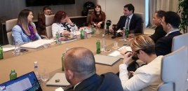 Hikmət Hacıyev TADİV nümayəndə heyətini qəbul edib