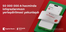 Kapital Bank-ın istiqrazlarına tələbat buraxılış həcmini üç dəfəyə yaxın üstələdi