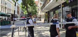 Londonun mərkəzində bıçaqlı hücum - 4 nəfər xəsarət aldı