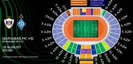 “Qarabağ” – “Dinamo” oyununun biletləri satışa çıxarılır
