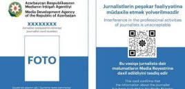 Jurnalist vəsiqəsinin verilməsinə və dəyişdirilməsinə görə ödəniş ləğv edildi