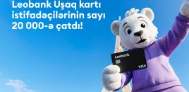 Leobank Uşaq kartı istifadəçilərinin sayı 20 000-ə çatdı!