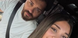 Cövdət aktrisa xanımı ilə - Foto