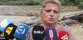 “Az qaldı uşağımı sel apara, niyə kömək etmirlər?” - Video