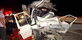 Ucarda yük maşınlarının iştirakı ilə ağir qəza - Ölənlər var - FOTO