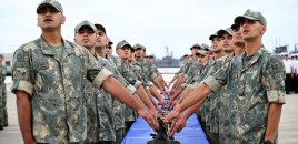 Azərbaycan Ordusunda andiçmə - Fotolar