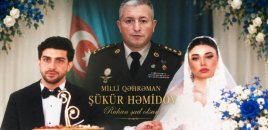Bu gün Milli Qəhrəman Şükür Həmidovun qızının toyudur