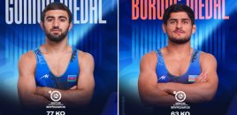 Azərbaycanın iki güləşçisi dünya çempionatında medal qazandı