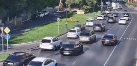 Bakıda yeni günün tıxaclı yolları - SİYAHI