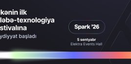 Bir Azərbaycanın ilk tələbə-texnologiya festivalı – Spark ’26- ya qeydiyyatı açıq elan edir