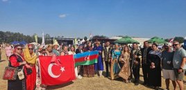 “Qorqud” folklor ansamblı IX Böyük Hun-Türk Qurultayında ölkəmizi təmsil edib