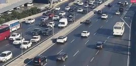 Bakıda bu yollarda sıxlıq var - SİYAHI