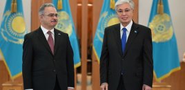 Azərbaycan səfiri etimadnaməsini Kasım-Jomart Tokayevə təqdim edib