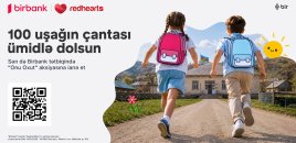 100 şagirdin məktəb çantasını birlikdə hazırlayaq: “Onu oxut” ianə aksiyası başladı