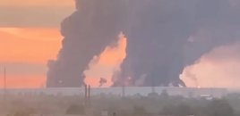 Ukrayna Rusiyada neft emalı zavoduna zərbə endirib