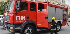 Sumqayıtda internat yataqxanasında yanğın olub, ana və oğlu tüstüdən zəhərlənib