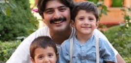 Muraddan oğulları ilə bağlı paylaşım - FOTO