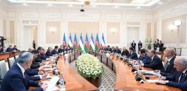 Azərbaycan və Özbəkistan Ali Dövlətlərarası Şuranın 3-cü iclası keçirilib