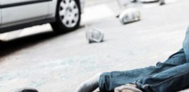 Bərdədə "Prius" 49 yaşlı kişini vurdu