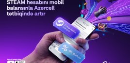 Azercell məşhur oyun platforması “Steam” ilə eksklüziv əməkdaşlığa başlayır