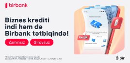 Mikro biznes krediti artıq həm Birbank-da, həm Birbank Biznes-də əlçatandır