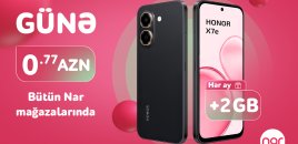 Günə 77 qəpiyə “Nar”dan smartfon!
