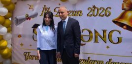 Kəlbəcərdə ilk məktəbin yeganə məzunu tələbə adını qazandı