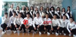 Qax məktəbində iki sinifdən 100 faiz nəticə