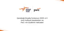 Qarabağ Dirçəliş Fondunun 2025-ci il üzrə maliyyə hesabatları PwC-nin auditindən uğurla keçib