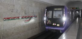 "Əhmədli" stansiyasında sərnişin qatar yoluna düşdü