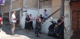 Şəkidə xeyir-şər evi sahibkar tərəfindən zəbt olunub? - VİDEO